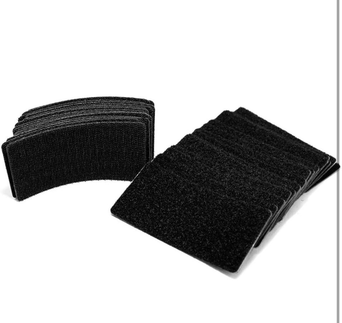 2 Packs Self Adhesive 2"x4" Hook & Loop Patches 15 Sets Per package X 2 30 Sets