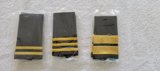 LOT OF 3 PAIRS US ARMY OPFOR (OPPOSING FORCE) SHOULDER BOARDS / EPAULETTES