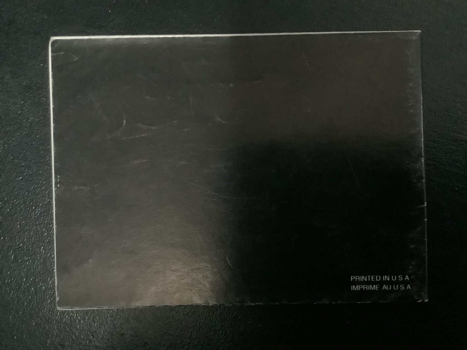 Gameboy Consumer Information Precautions Booklet U/DMG-USA-7 Manual Insert Only