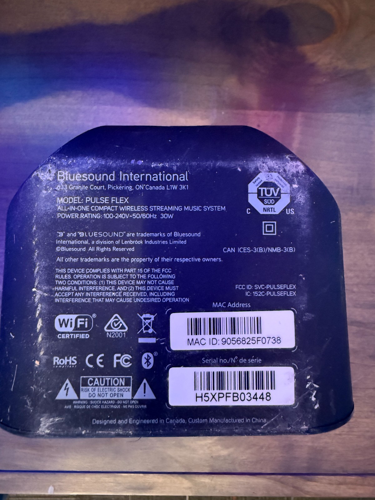 Bluesound Pulse Flex Portable Wireless Music Streaming Speaker