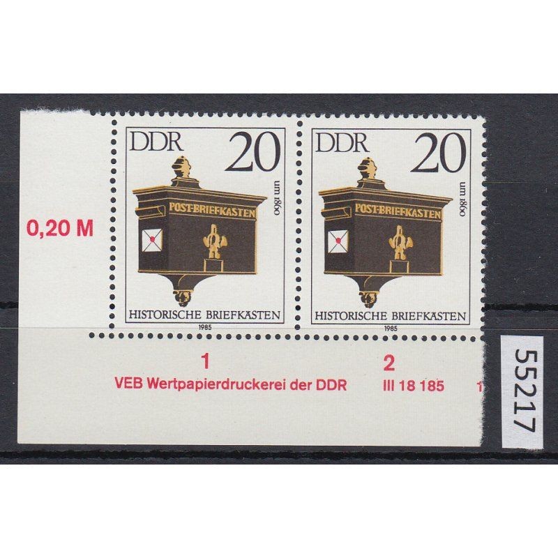 DDR 1985, Mich. No.: 2925 ** DV FNr. 1