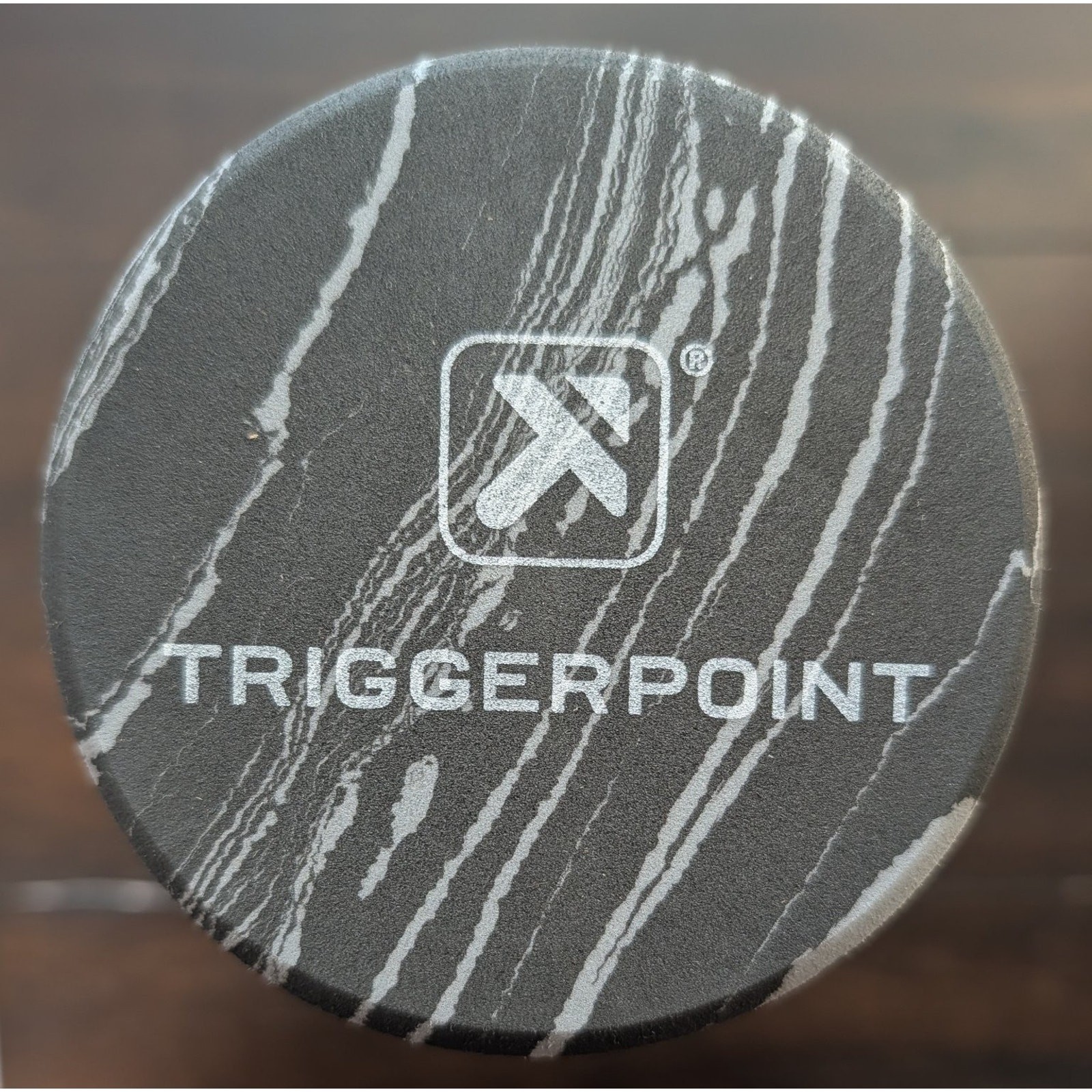 TRIGGERPOINT Foundation Roller Premium EVA Foam Muscle Recovery Grey White
