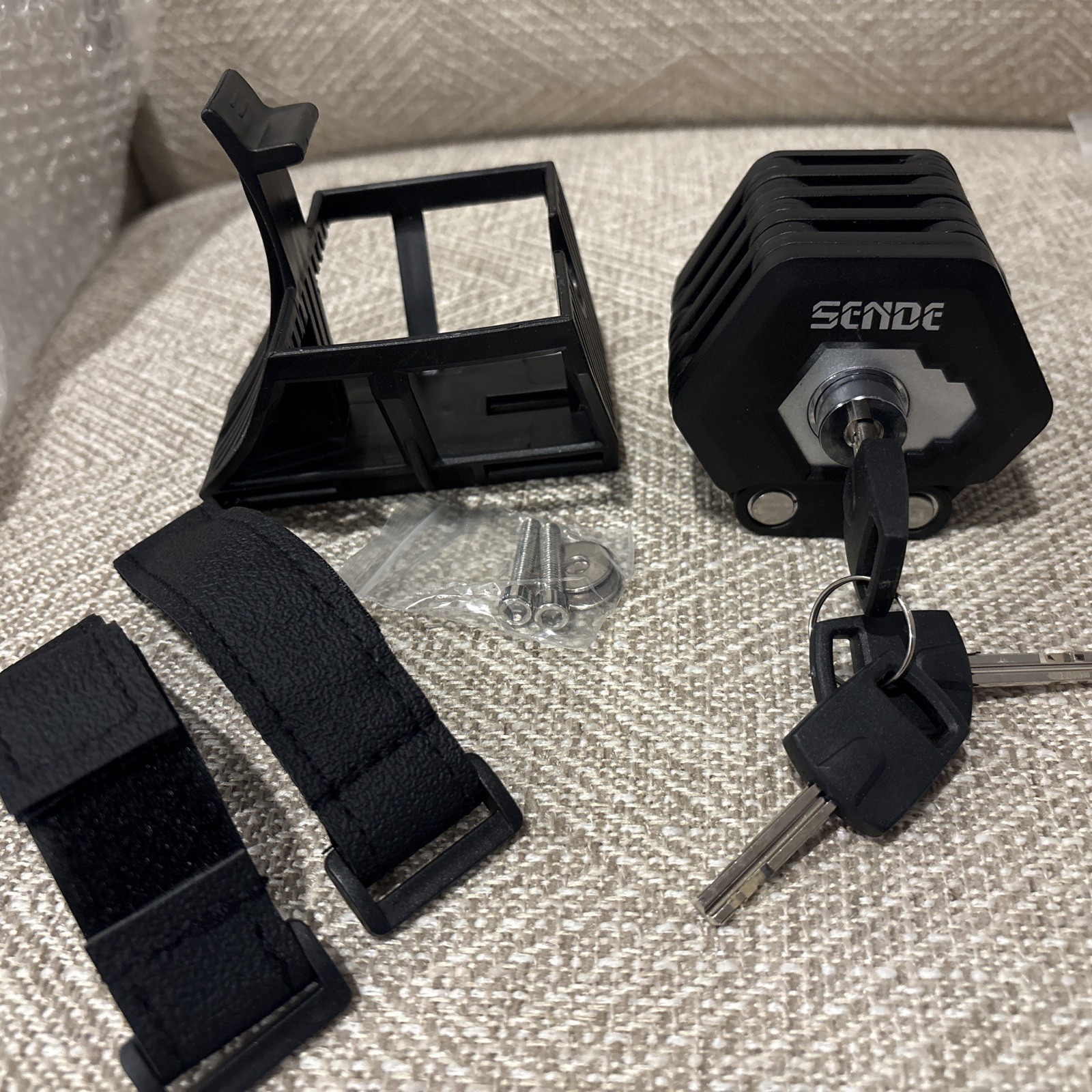 Sense ~ Pagoda Security Folding Bike Lock  ~ W/3 Keys & Accessories