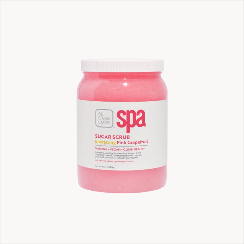 BCL Spa Sugar Scrub 64 oz - Energizing Pink Grapefruit