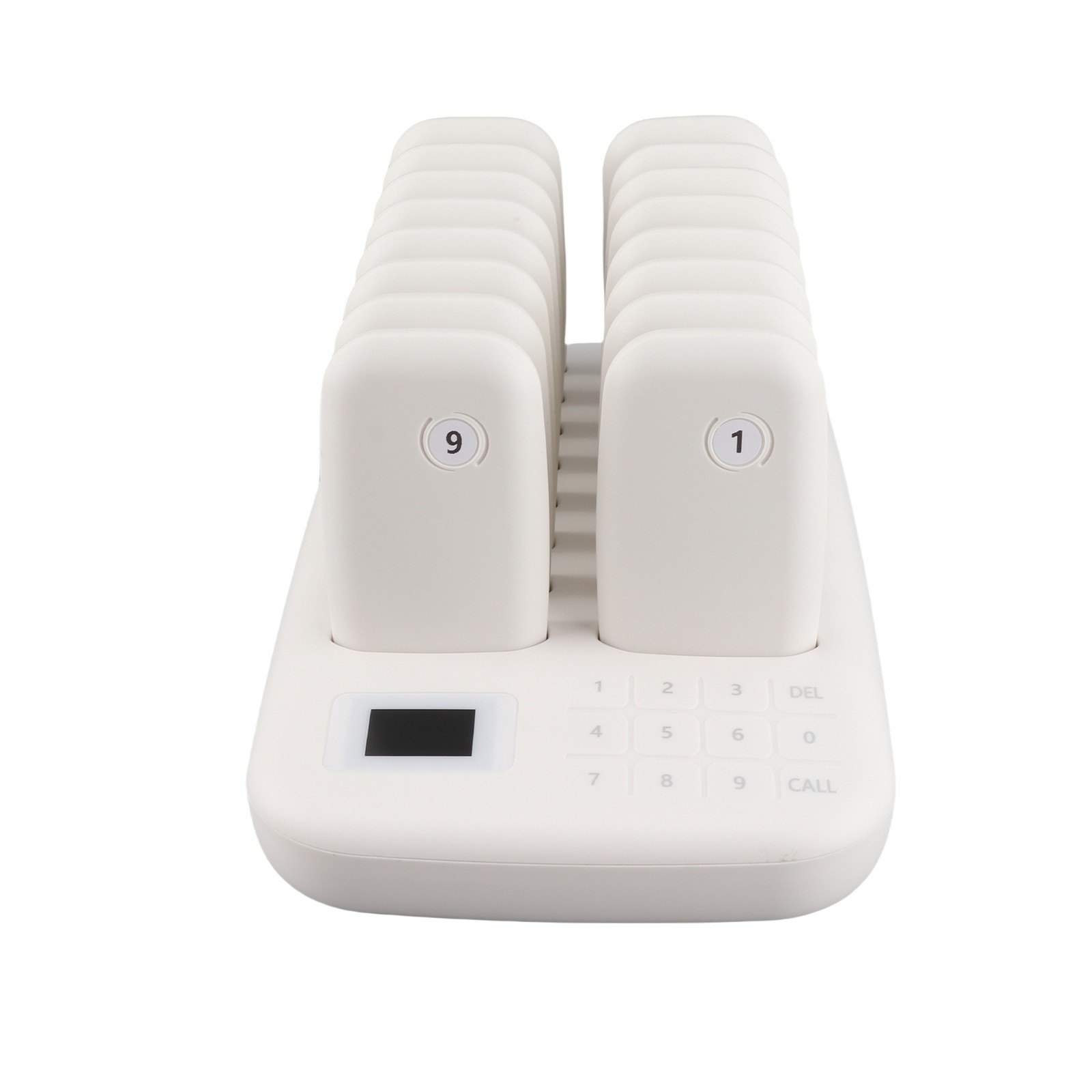 Wireless Calling System 16 Pagers 546yd Transmission 2 Working Modes Touch MIDX