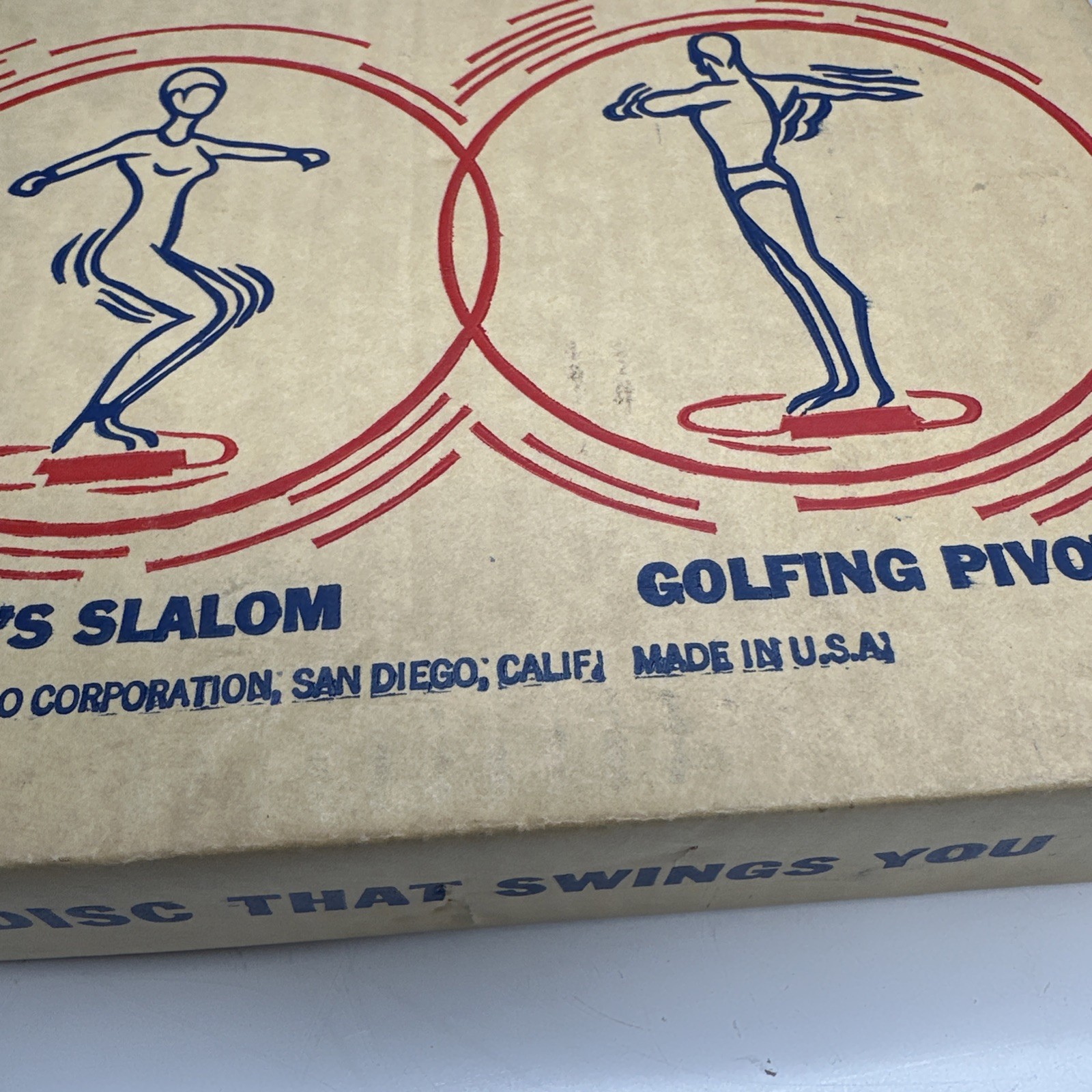 Vintage Spring Action Rower Exerciser Rowing Pull Up Machine With Original Box