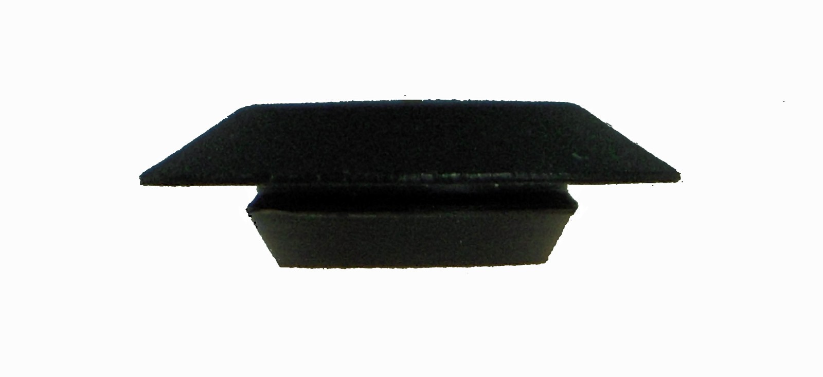 1/2" 0.5 Inch Black Plastic Hole Plug for Sheet Metal Flush Mount Quantity 5