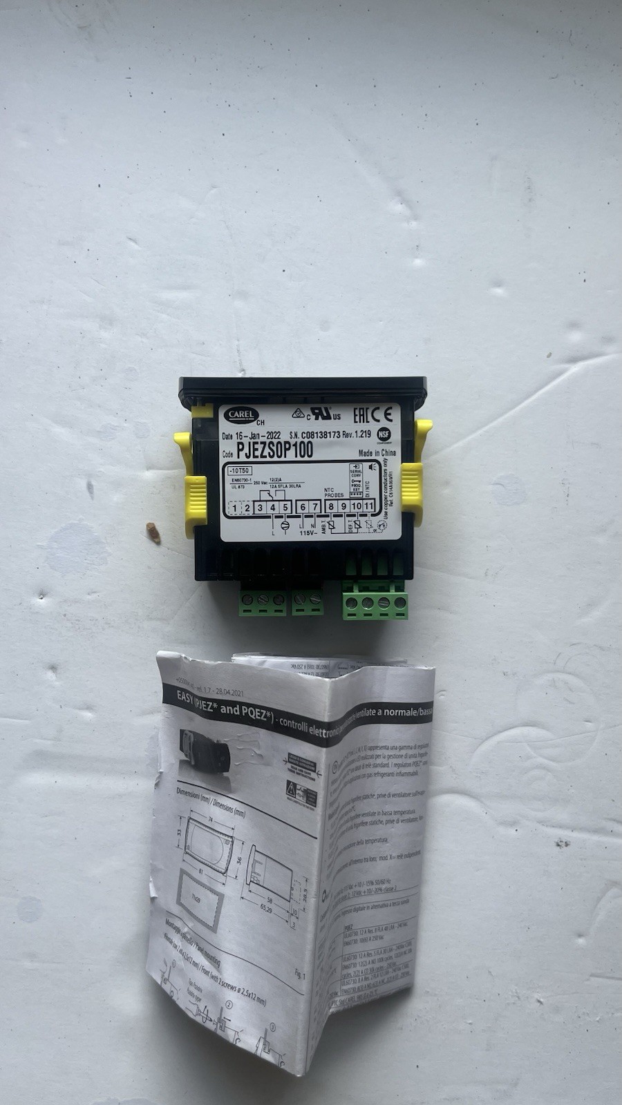 Vollrath XRDE7004 Rde Model PJEZSOP100 Temperature Controller