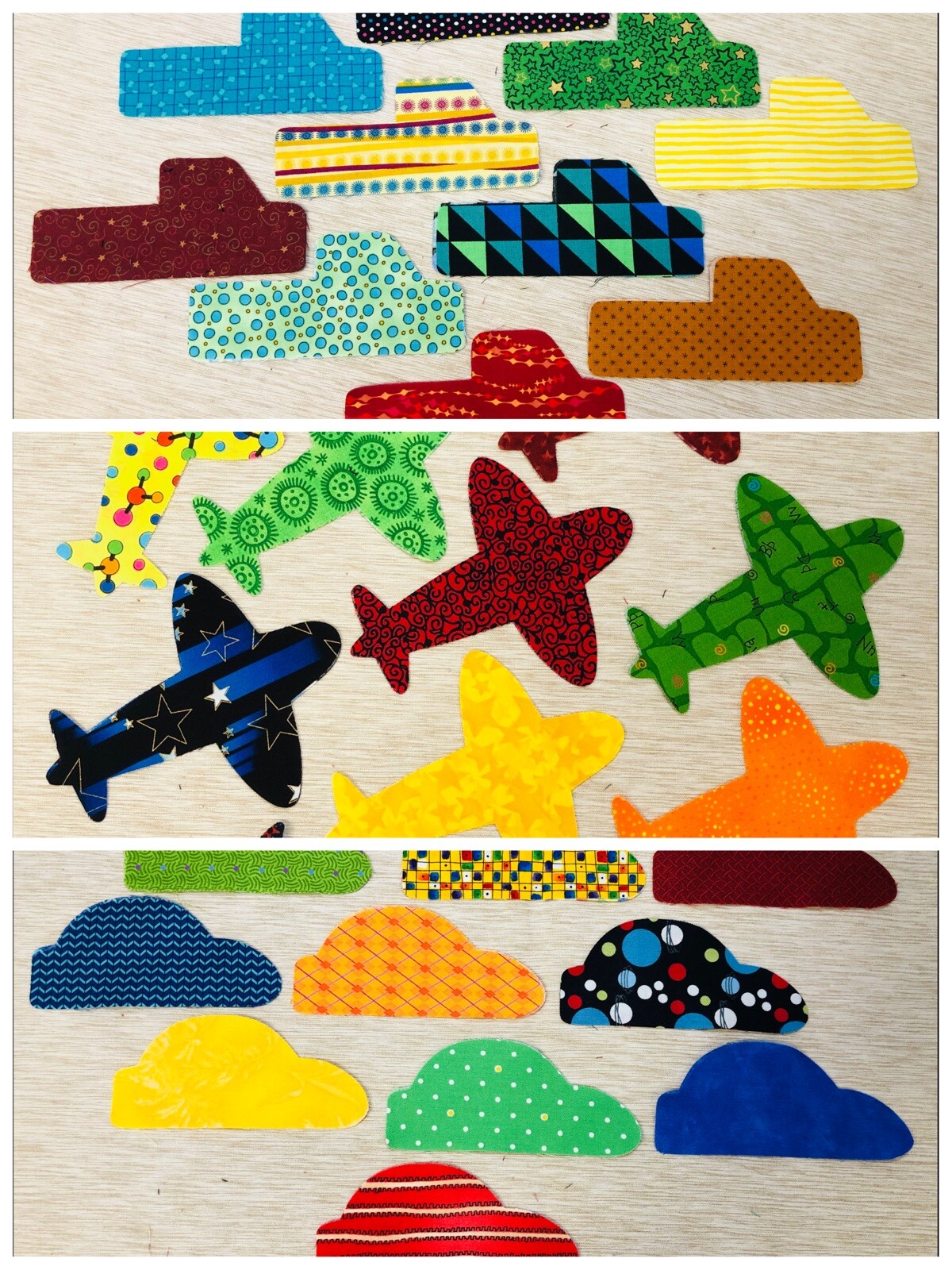 Keepsake Quilting On The Move Collection Sixty (60) Count Die-Cuts    #4365