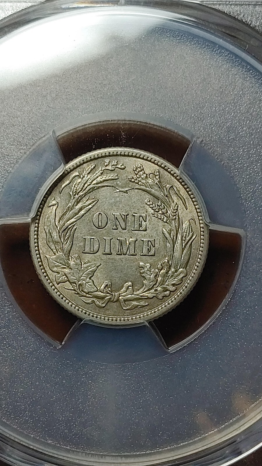 1914 Barber Silver Dime 10C PCGS AU55 5192