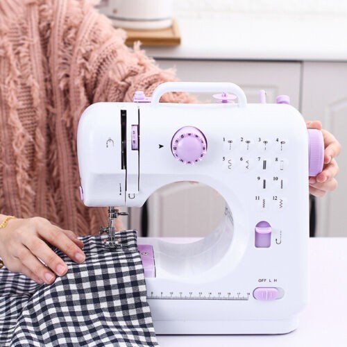 Portable Electric Sewing Machine Crafting Mending Machine 12 Built-In Stitches