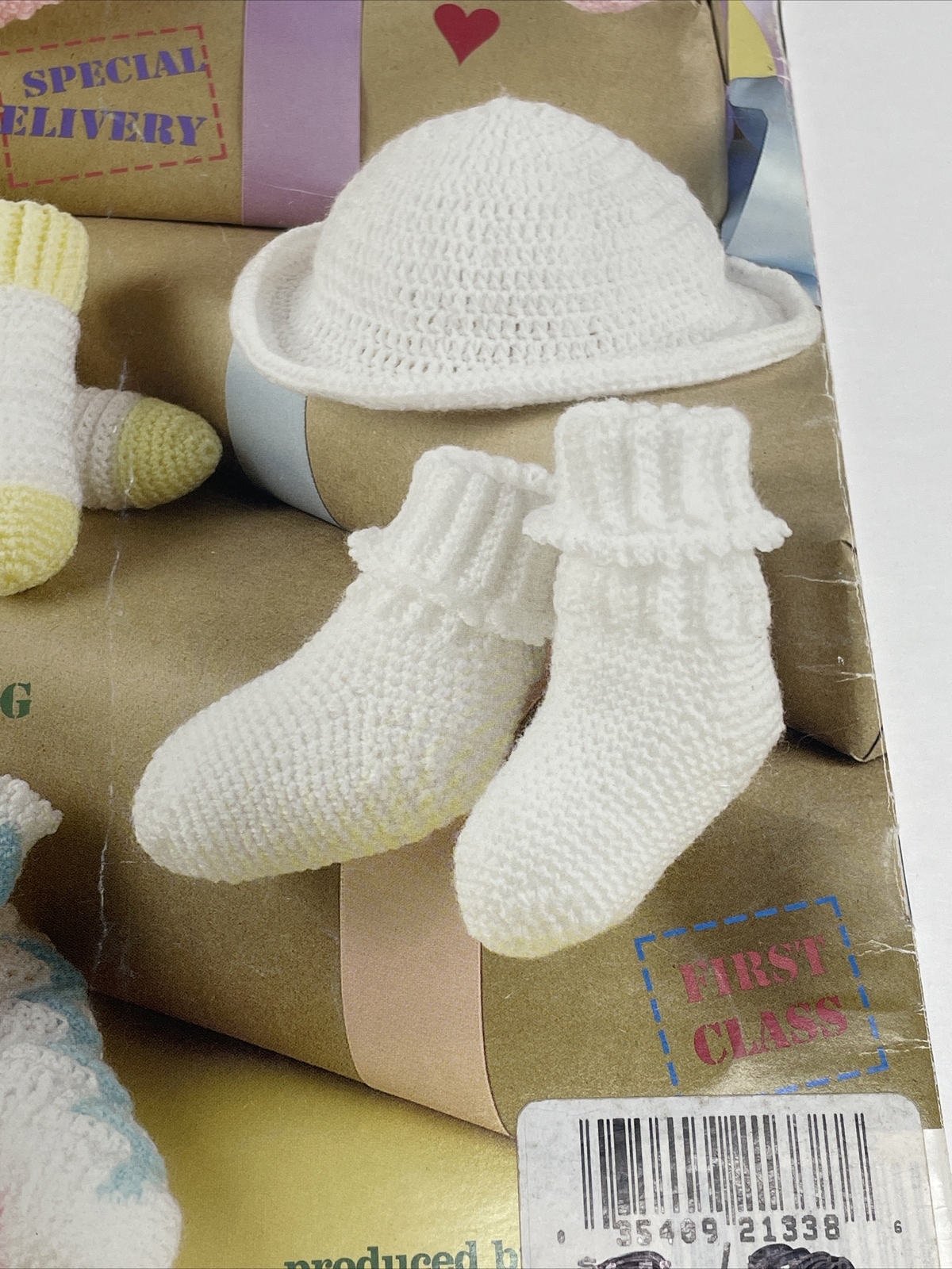 ASN Special Delivery Baby Hats Socks Crochet Pattern