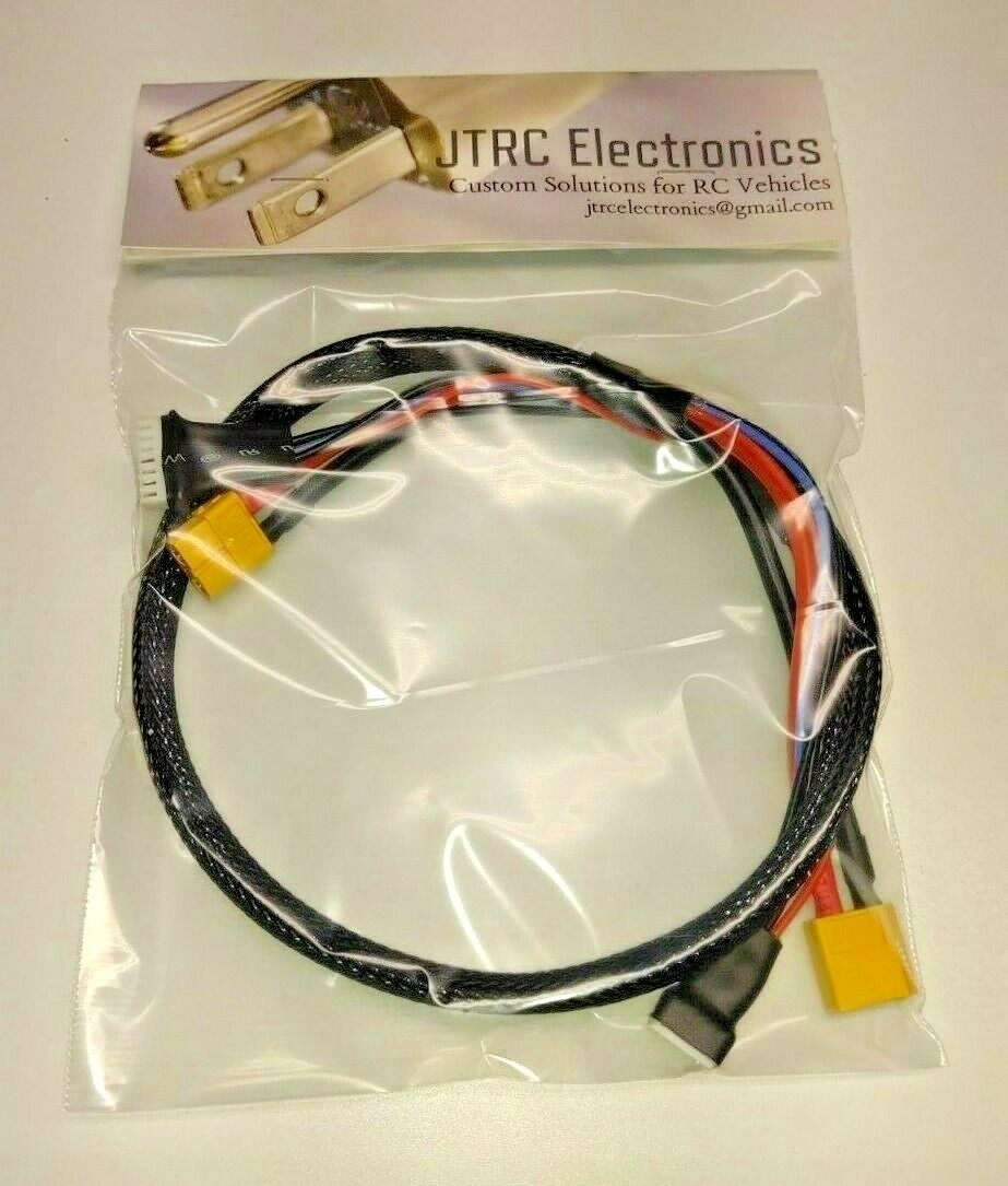 ISDT Icharger XT60 4s XT90 24” RC Balance Charge Lead female junsi 406 FPV