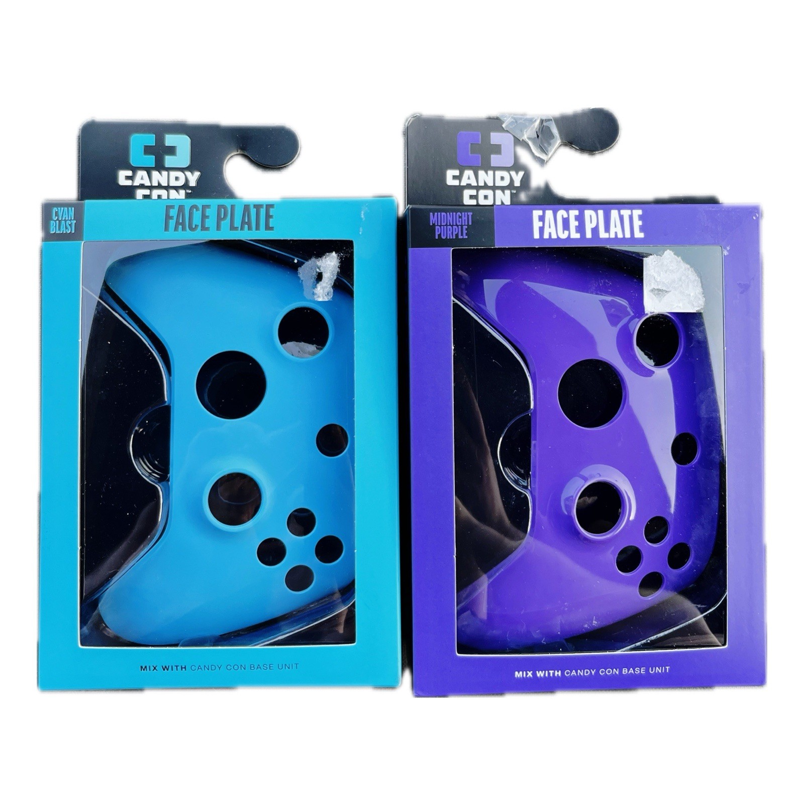 Candy Con Faceplate Cyan Blast & Midnight Purple for Wireless Controller Base U…