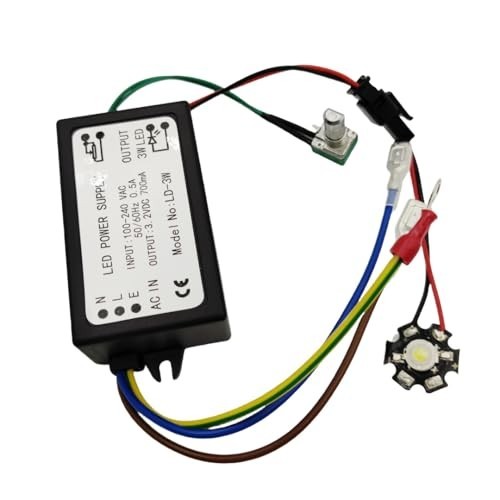 "3W LED Light Microscope Power Supply - Bright Illumination for Precision Viewin