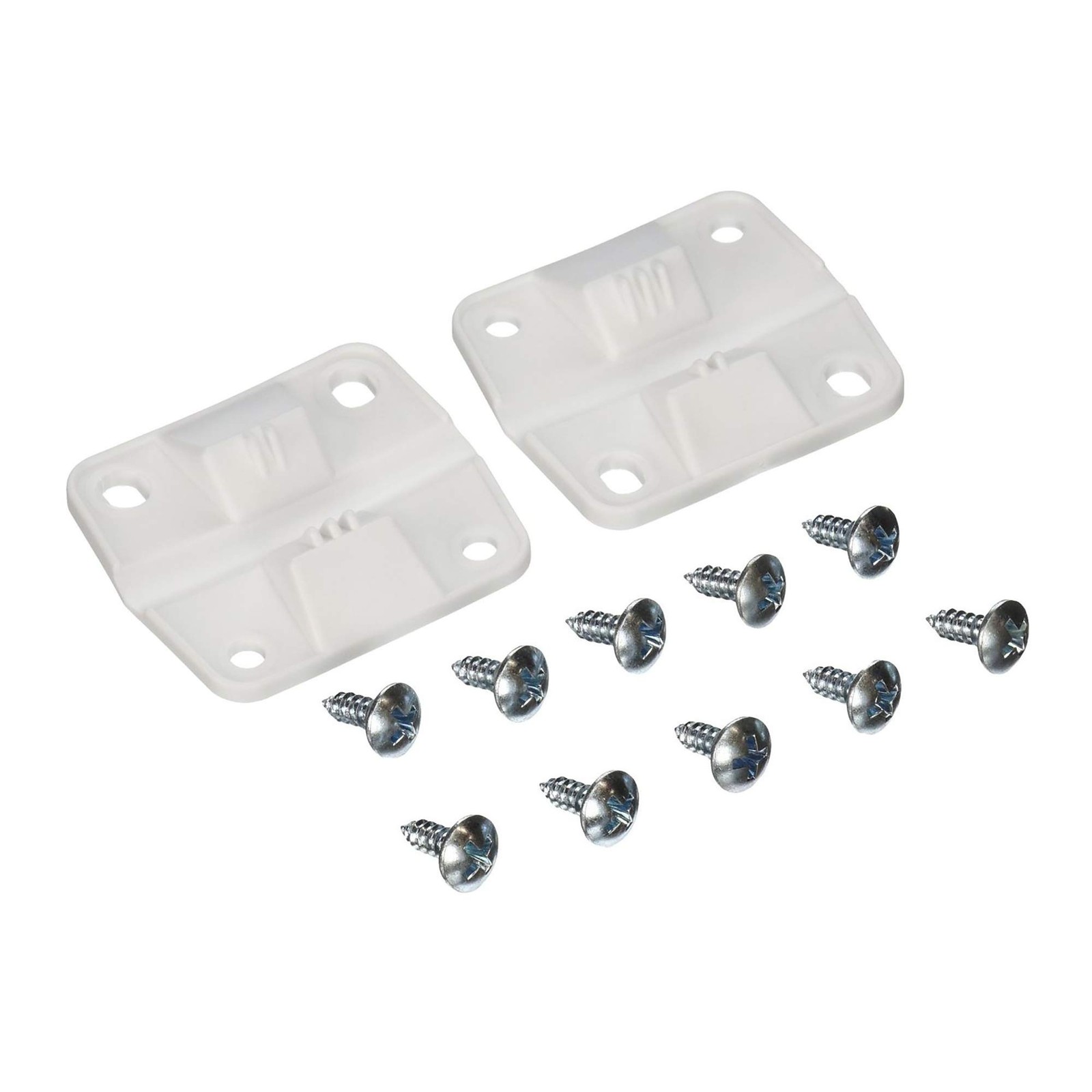 Coleman Hinge 4 Screw 6262-250 White 2Pk C006