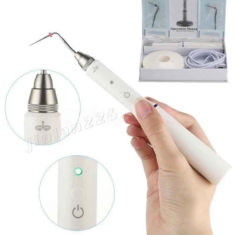 Dental Wireless Endo Obturation System Gutta Percha Heated Pen+2xTips