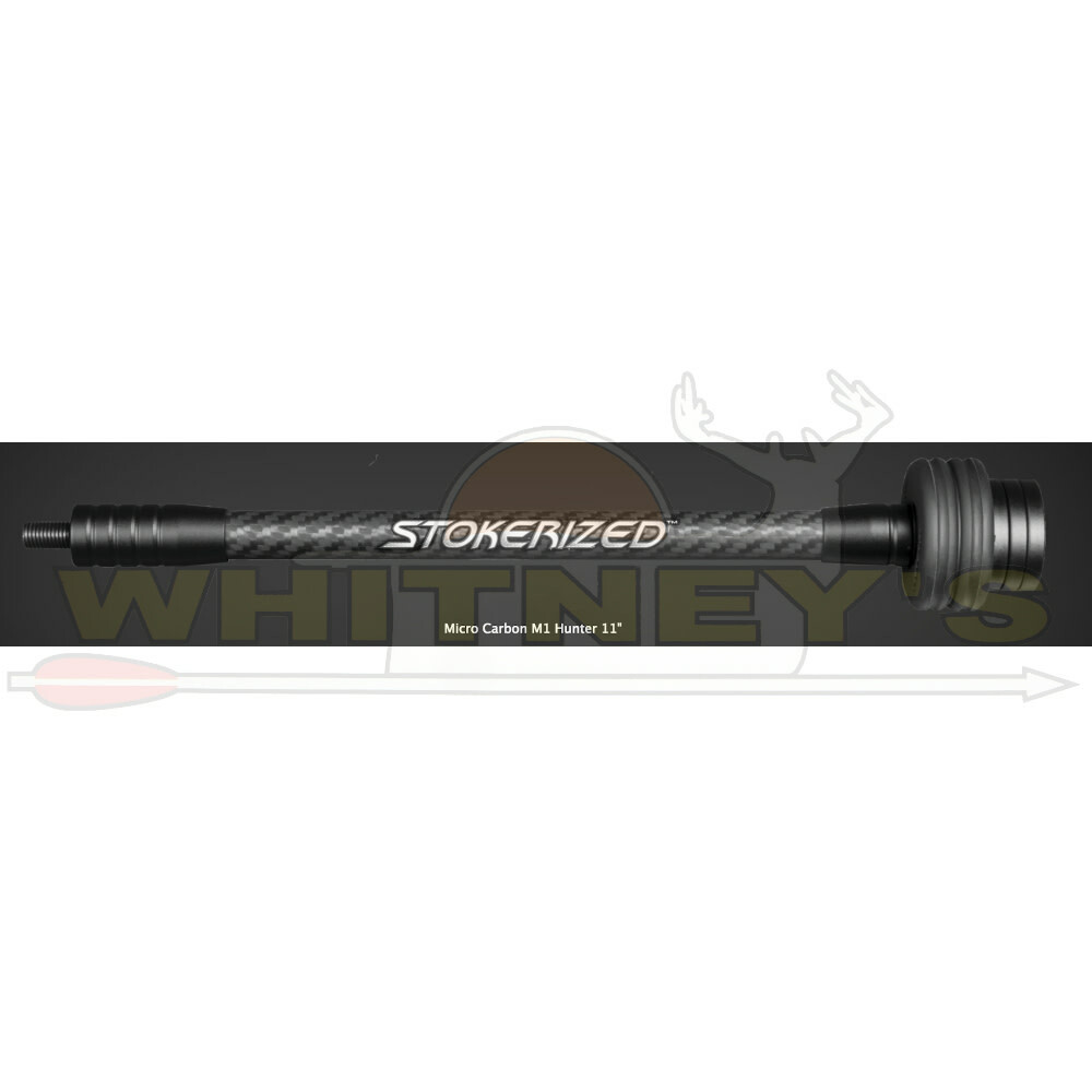 VaporTrail SS M1 Hunter Micro Carbon 11" Stabilizer, Black-2100000105458