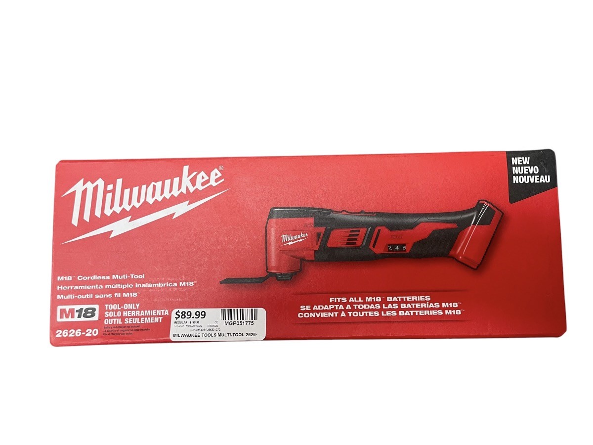 MILWAUKEE TOOLS 2626-20 (MGP051775)