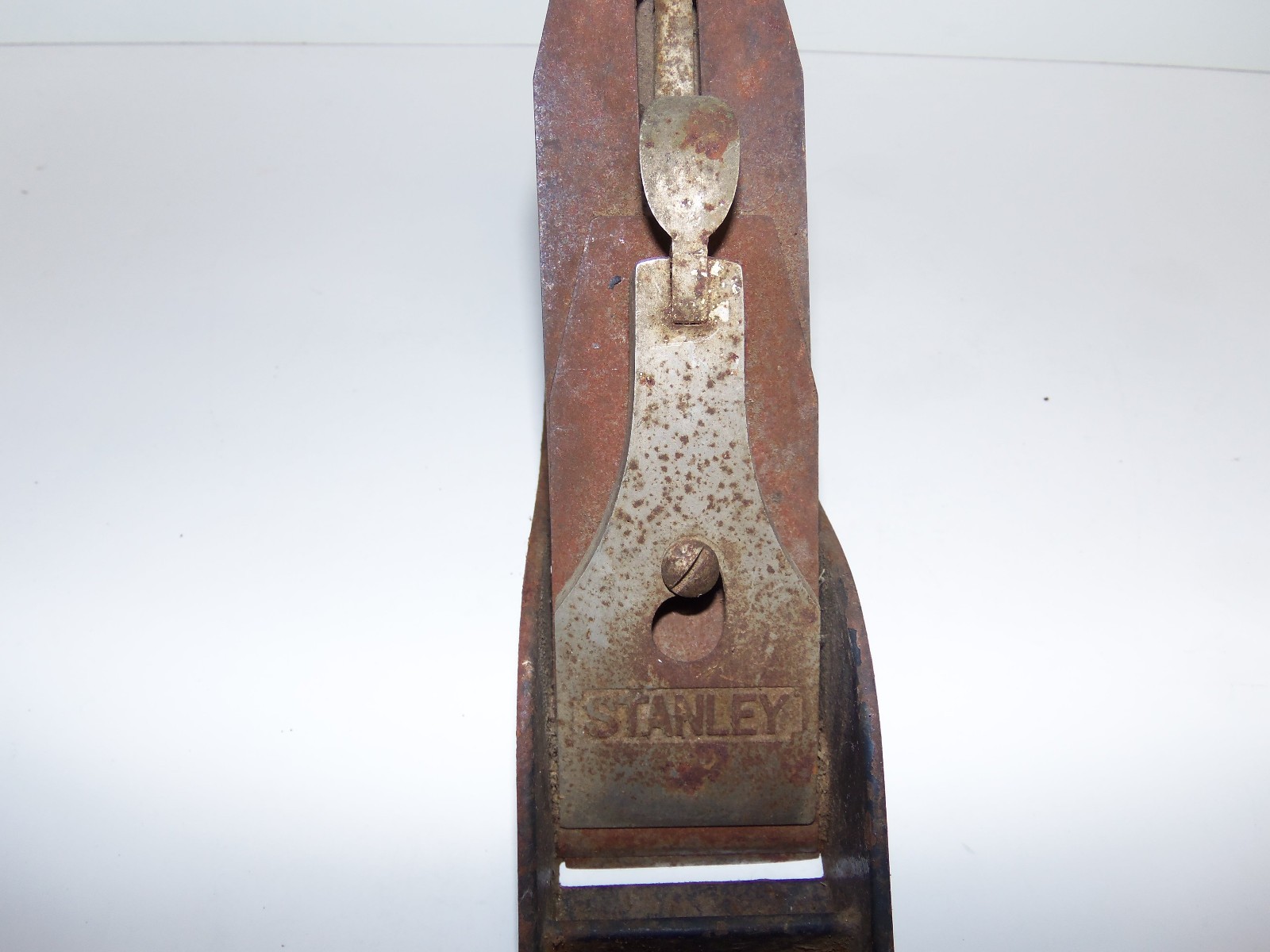 Vintage Stanley Bailey No 5 Smooth Bottom Plane Wood Tool w Angle Adjust