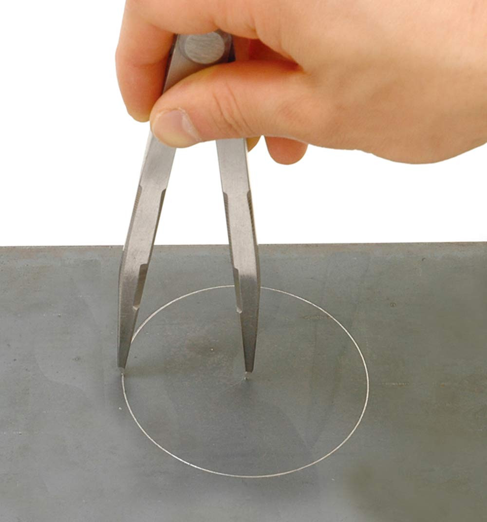 Shinwa Sokutei Steel Compass 15cm A 77518