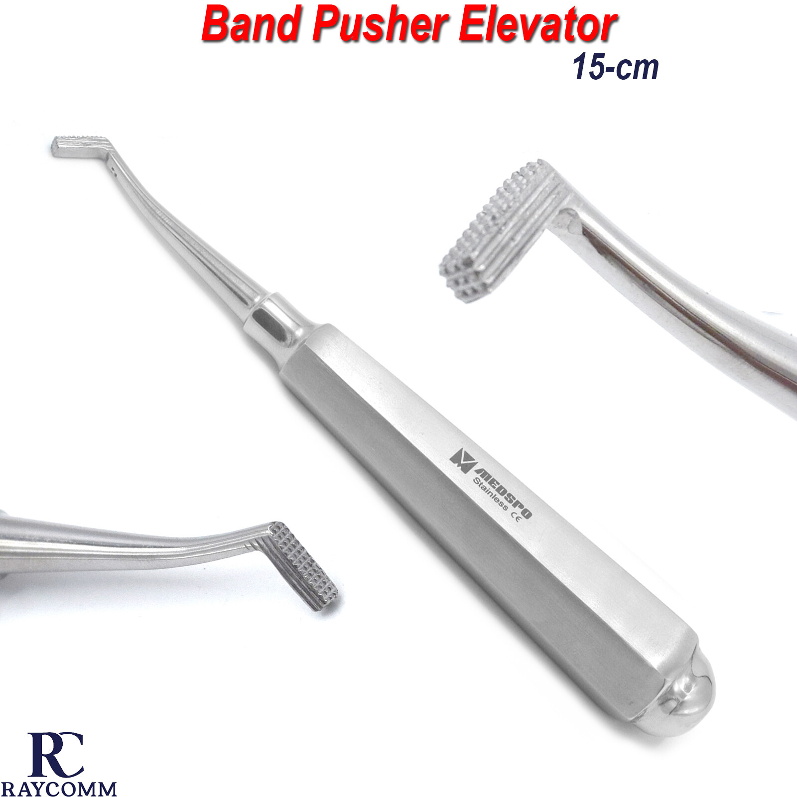 Dental Mershon Band Pushers Orthodontic Surgical Band Elevator Instruments