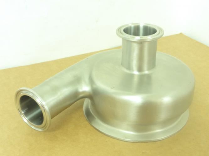 194295 New-No Box; MFG- S114 75 AR S Sanitary Pump Housing; 1-1/2"Tube; 2" Lip