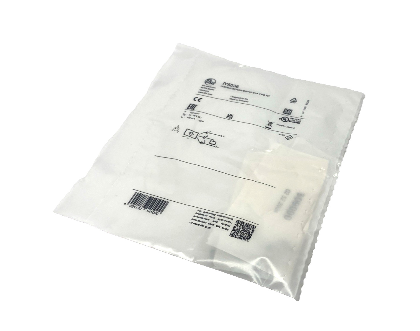 1PC NEW IFM IY5036 IYB30,8-BPKG/V2A/AS-514RT Inductive Sensor US Stock In CA