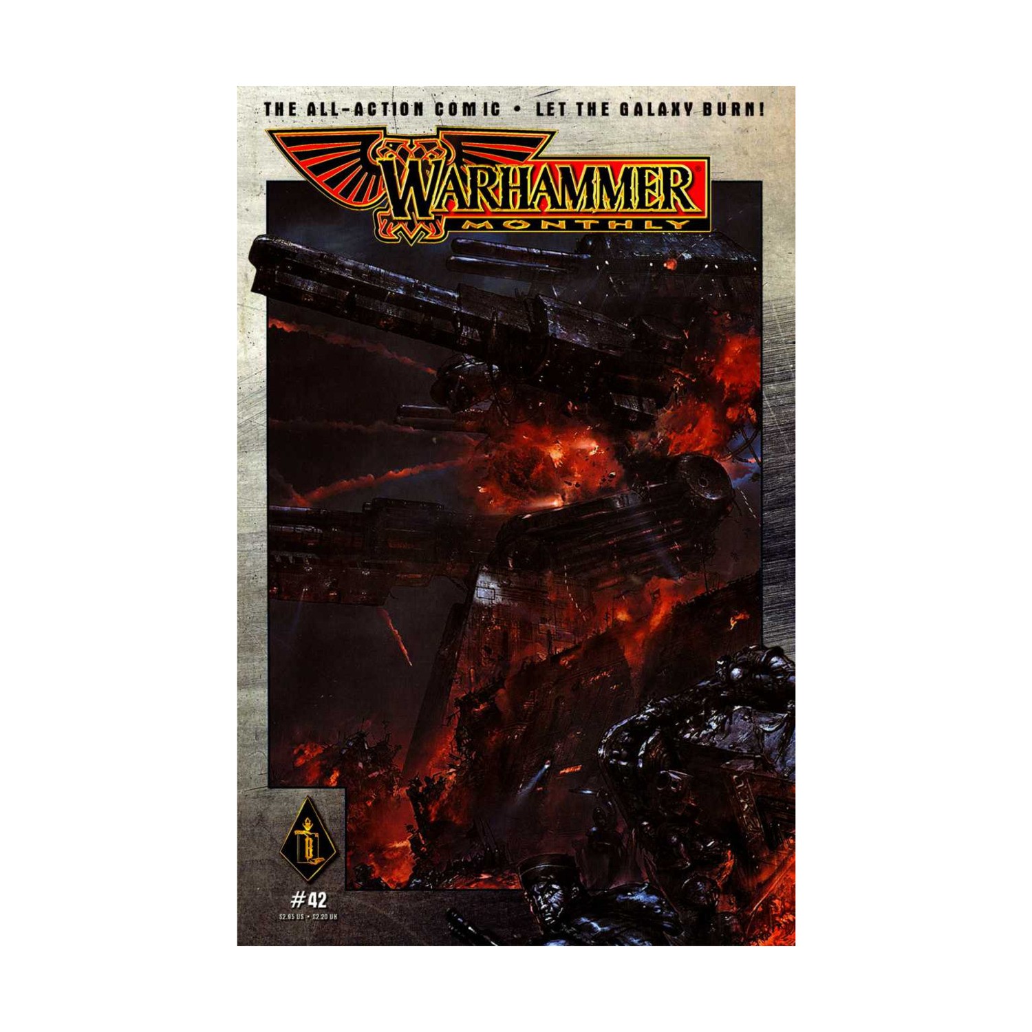 GW Warhammer Monthly #42 "Titan, Mordheim, Blood & Braids" VG+