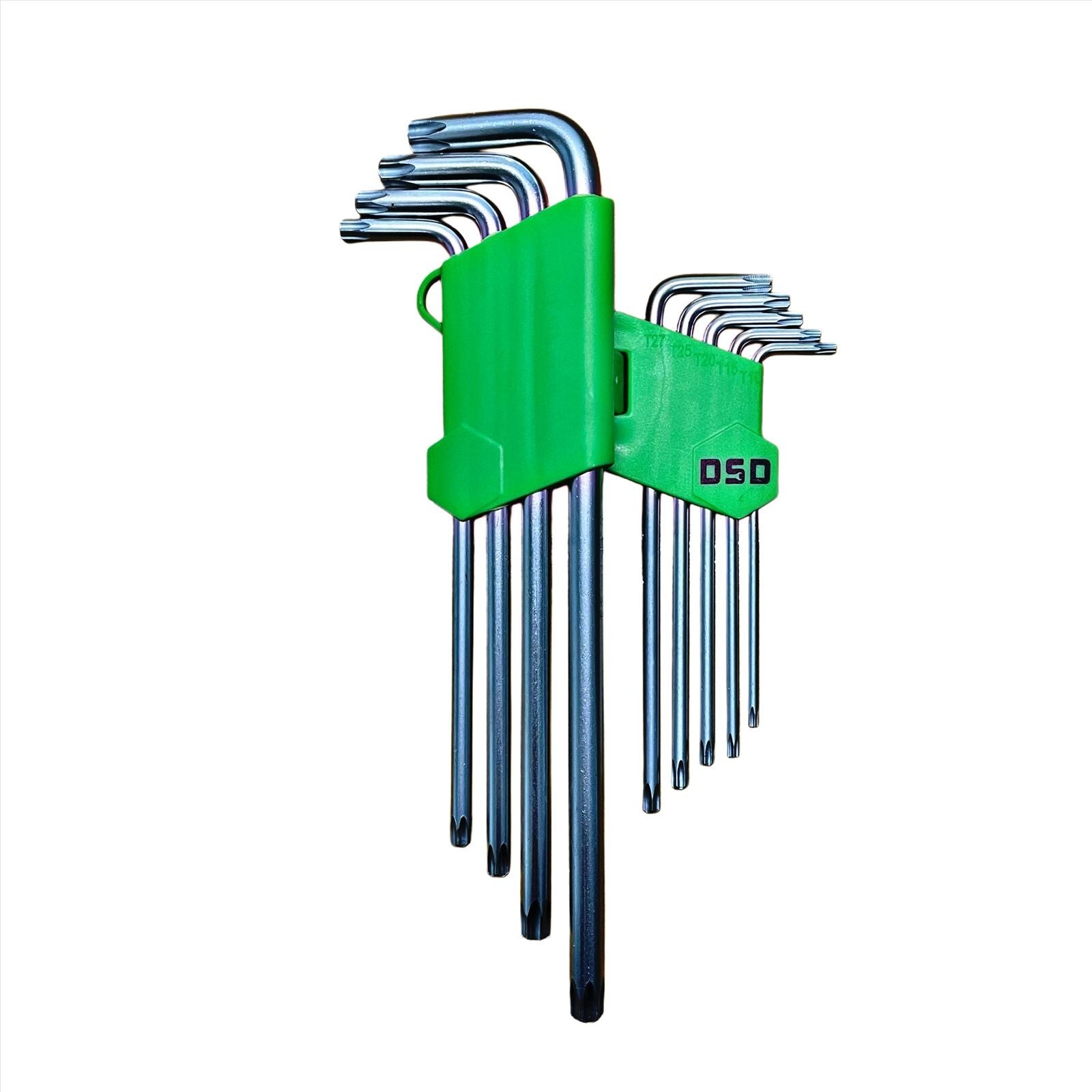 9pc Extra Long Tamper Proof Torx Star Key Set T10 - T50 DS1045
