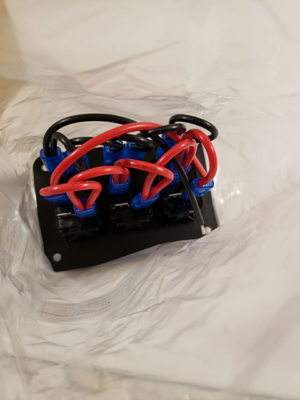 Daiertek Switch Panel, Model PN-1813, Blue Led, PN-1813-L-1PC
