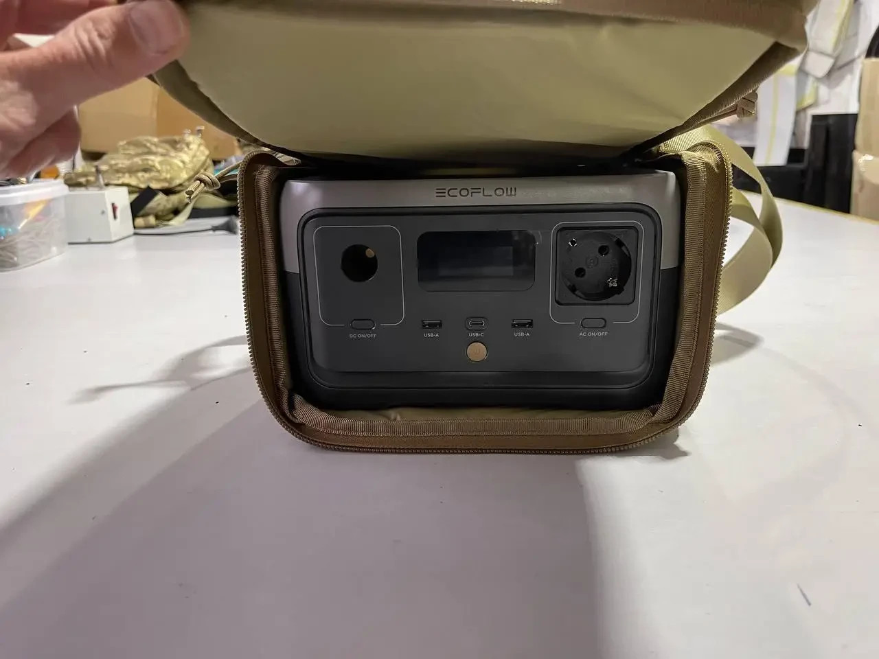Shockproof bag for EcoFlow River 2 , multicam