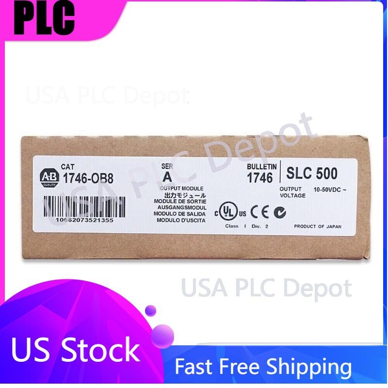 New Factory Sealed 1746-OB8 FREE SHIPPING Allen bradley 1746OB8