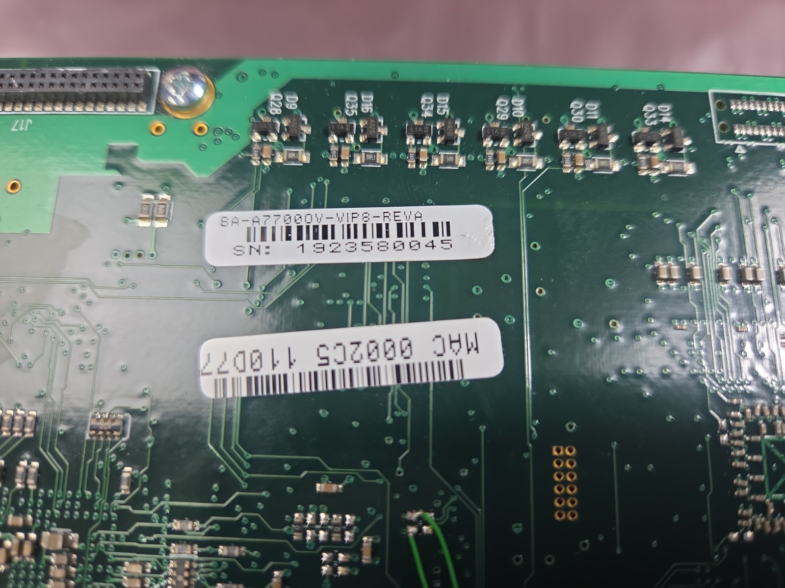 Evertz 7767VIP4-HSN 4-Input HD/SD/Analog/DVI Multiviewer Card Untested