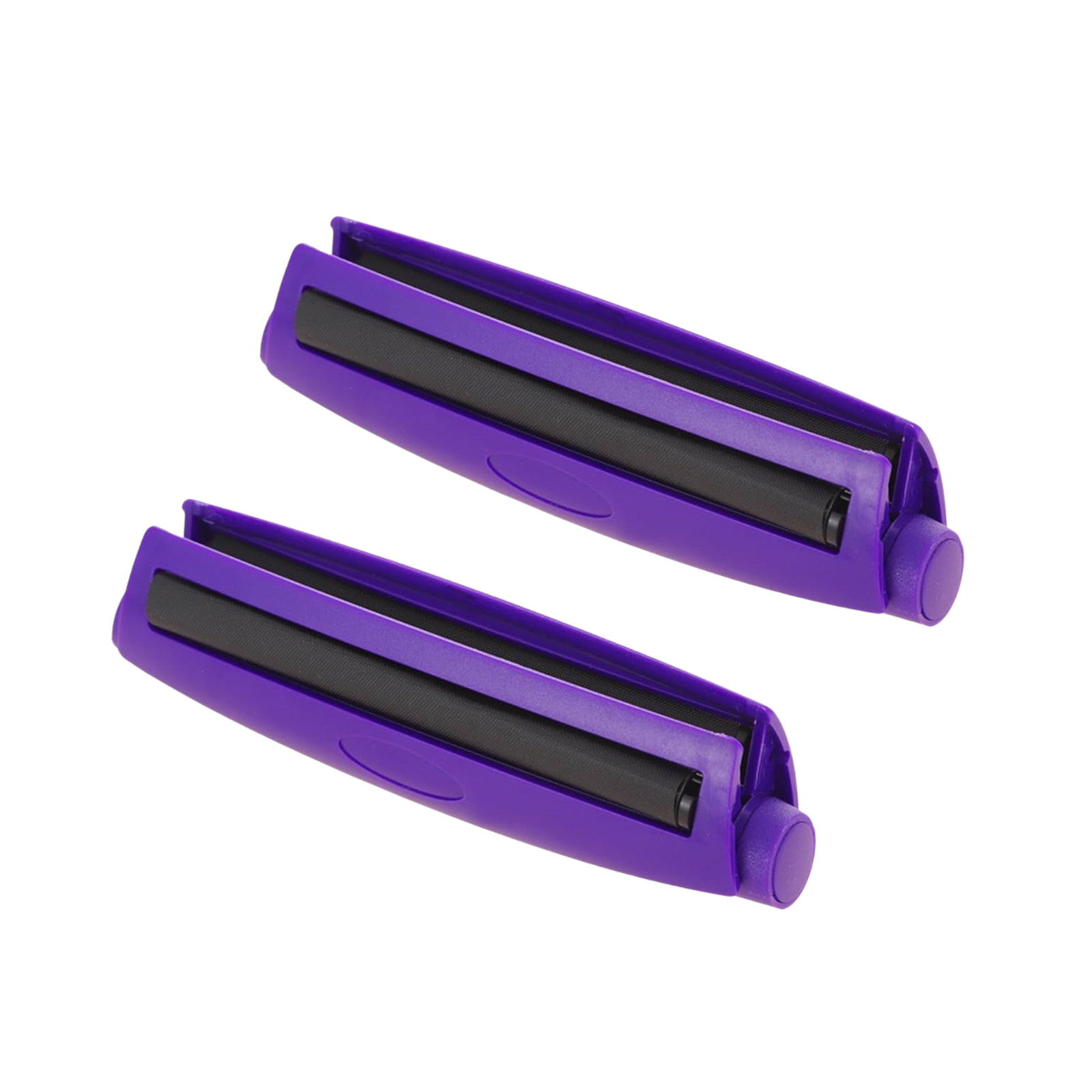 2 Packs Tobacco Roller Purple, Easy Manual Cigarette Rolling Machine for 110mm