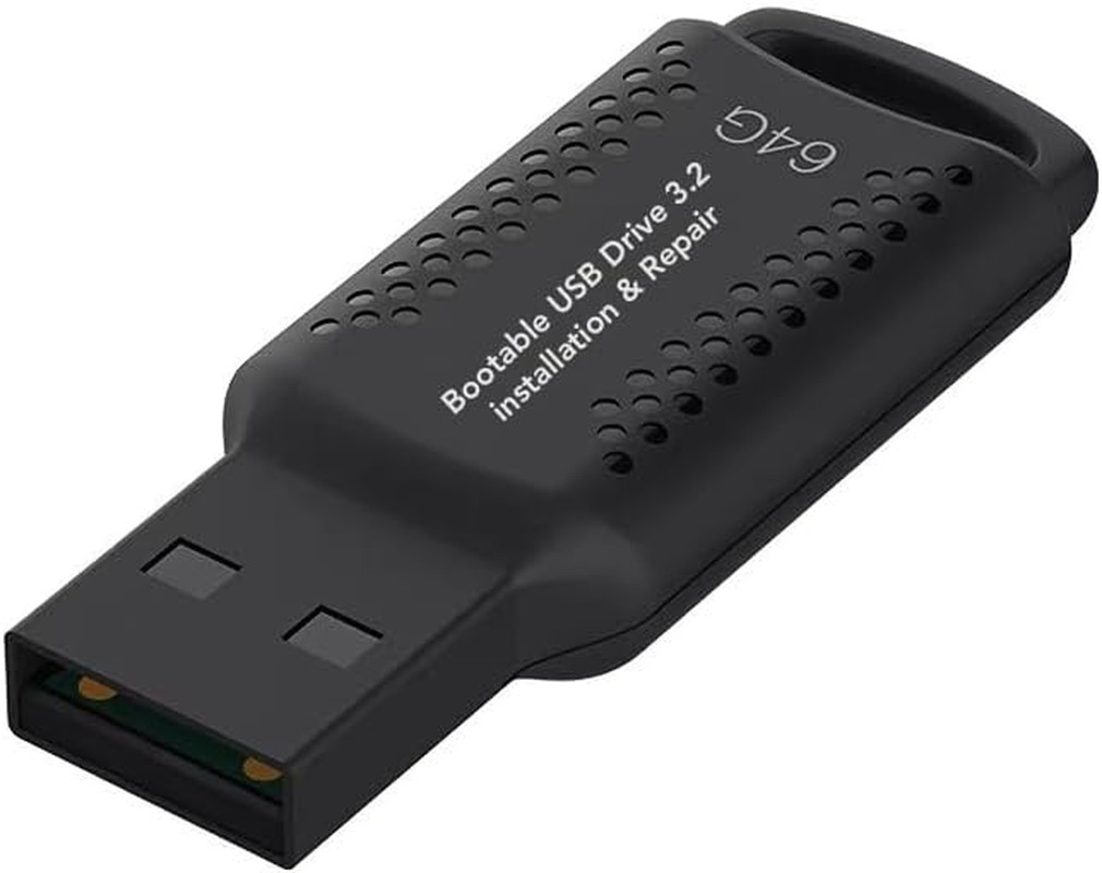 64GB - Bootable USB Driver 3.2 for Windows 11/10/8.1/7/, WinPE,Password Reset, W