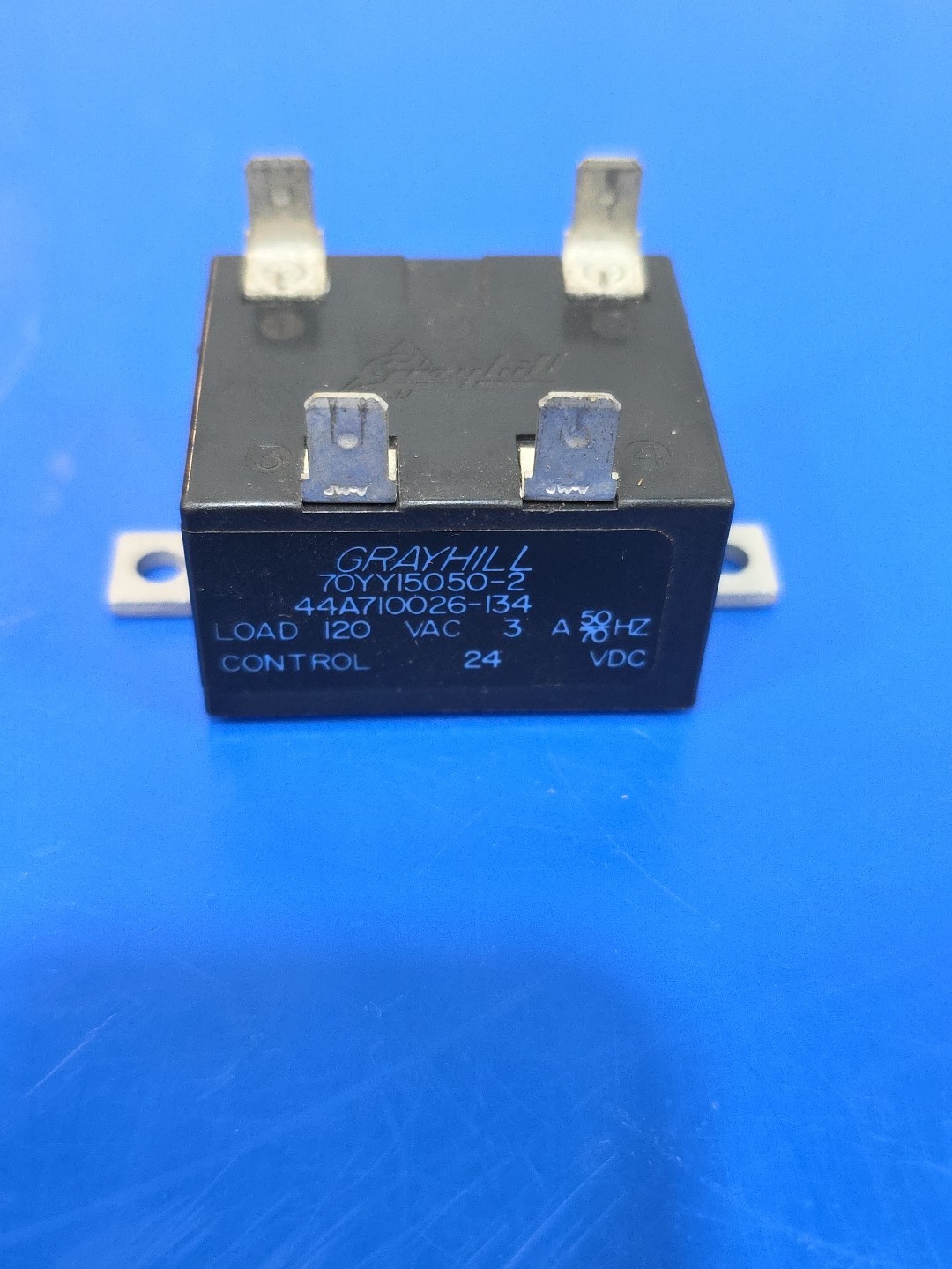 GRAYHILL SOLIDSTATE RELAY 70YY15050-2 44A710026-134 120V 3A 24V Control 8624