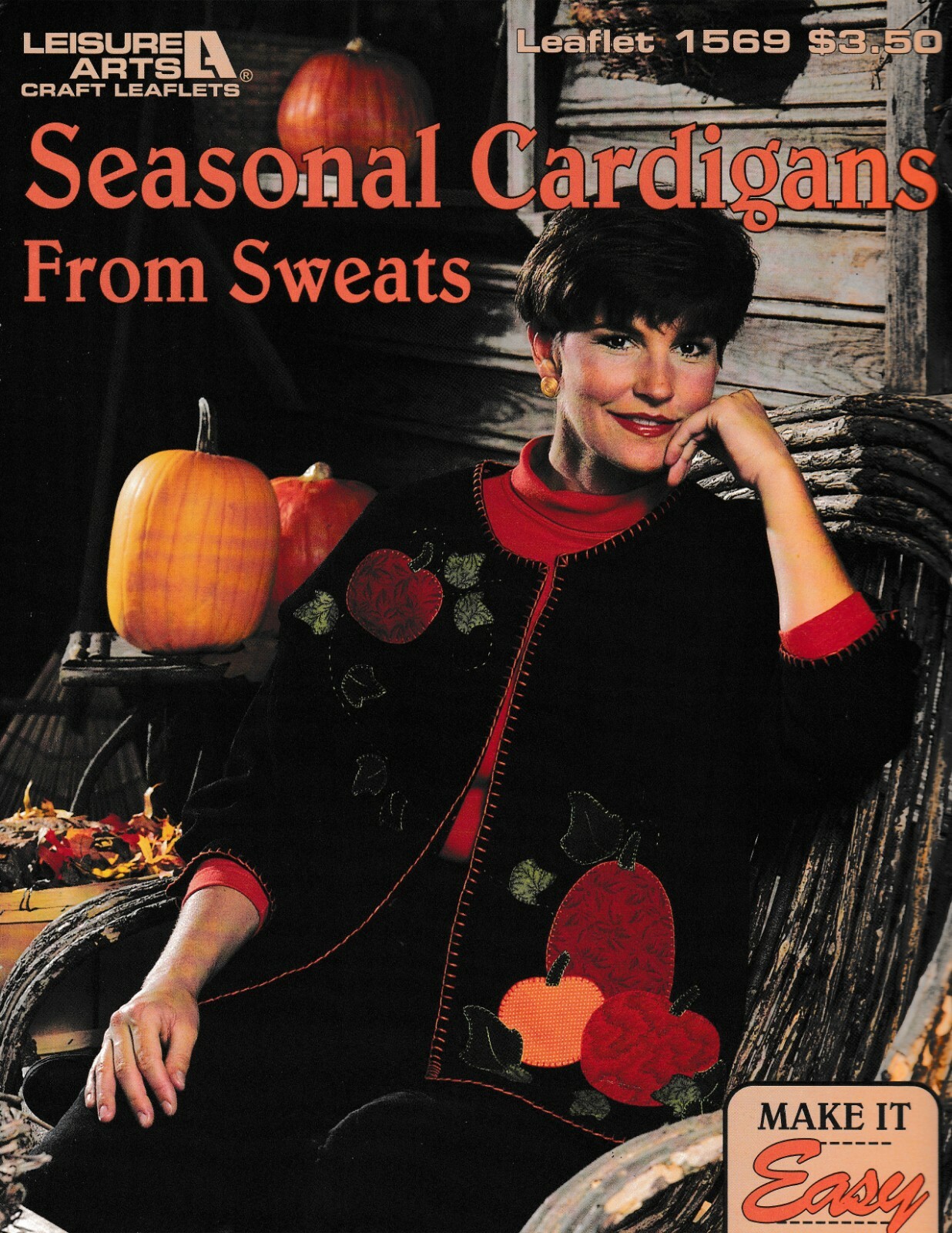 Seasonal Cardigans From Sweats Sewing Craft | Leisure Arts 1569