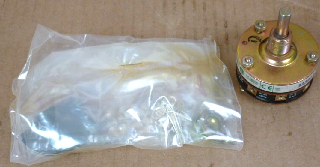 Electroswitch Rotary Switch P/N 31301A, Series 31, 97-6866-1