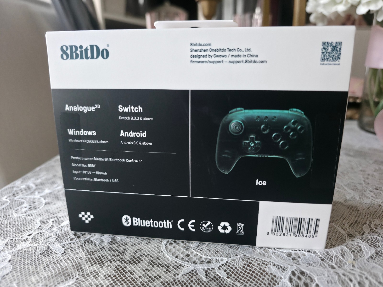 8BitDo Controller - Funtastic Edition - Ice NINTENDO 64 Switch 2