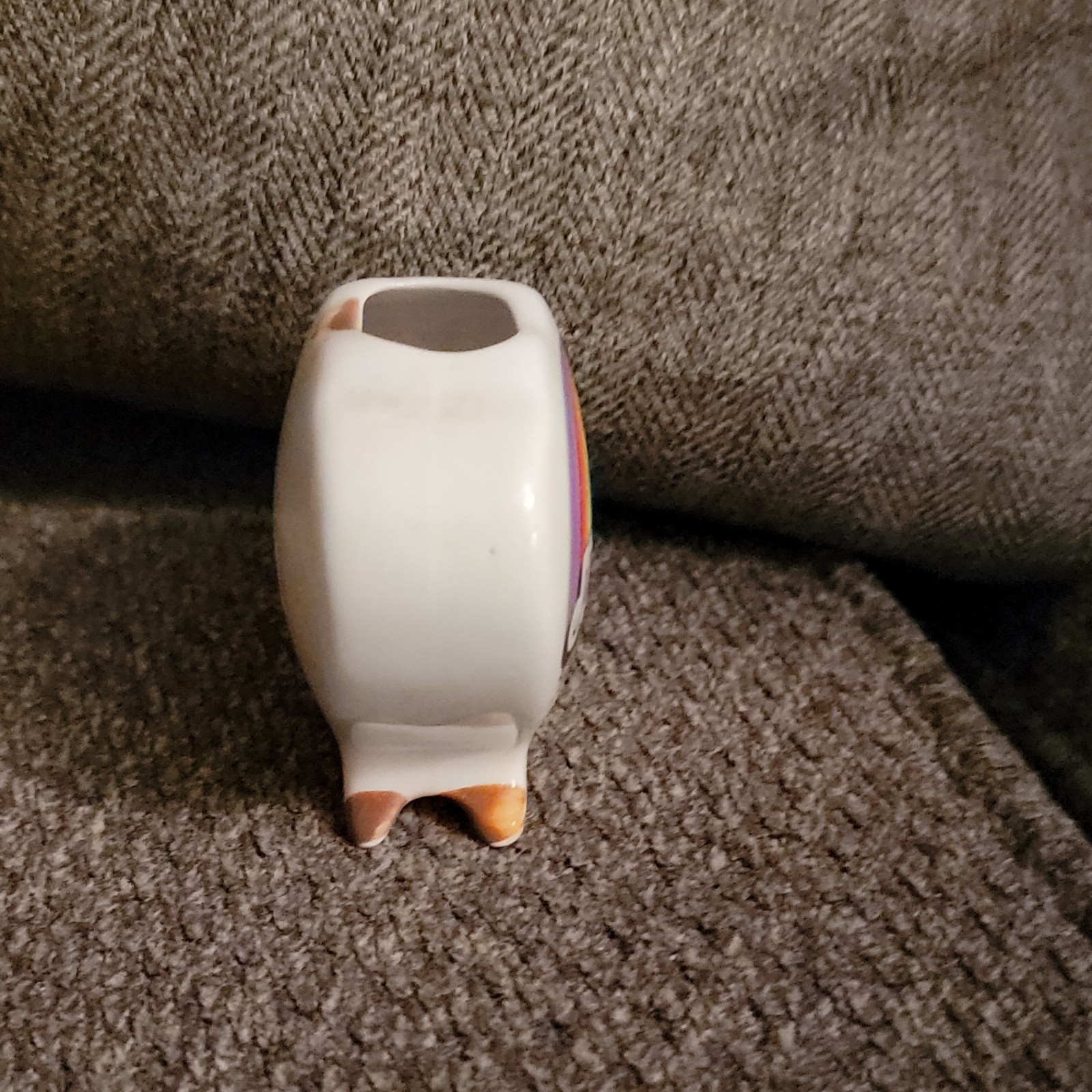 Missouri Rainbow Ceramic Mini Planter Multicolor Small Souvenir