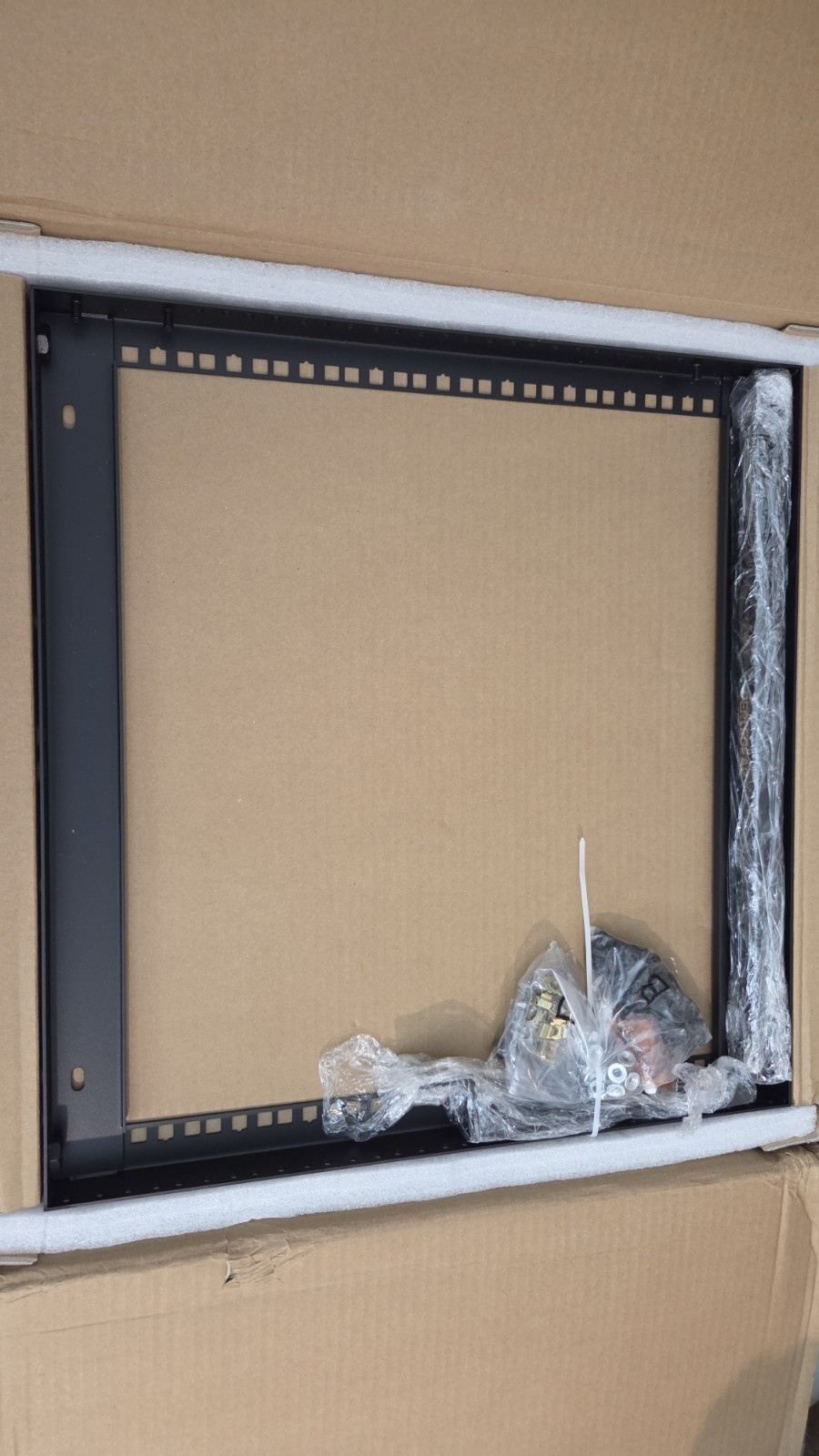Perlegear 10U Open Frame Server Rack 19" Wall Mount AV NetworkEnclosure #2572EY2