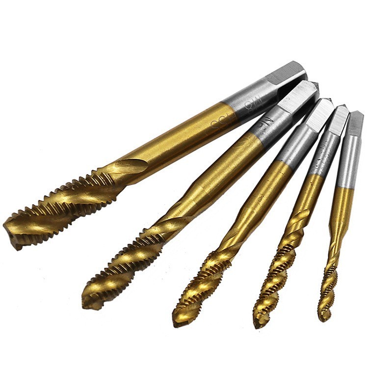 1Pcs HSS Screw Tap Metric Spiral Thread Tap Drills High Speed Steel/ Hand Tap