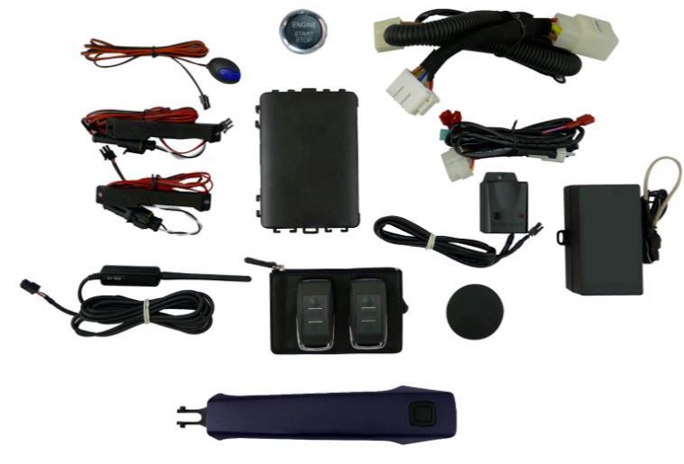 EasyGoSmart Key System EG-FJ-07  2007 Current Toyota FJ Cruiser(red door Handle)