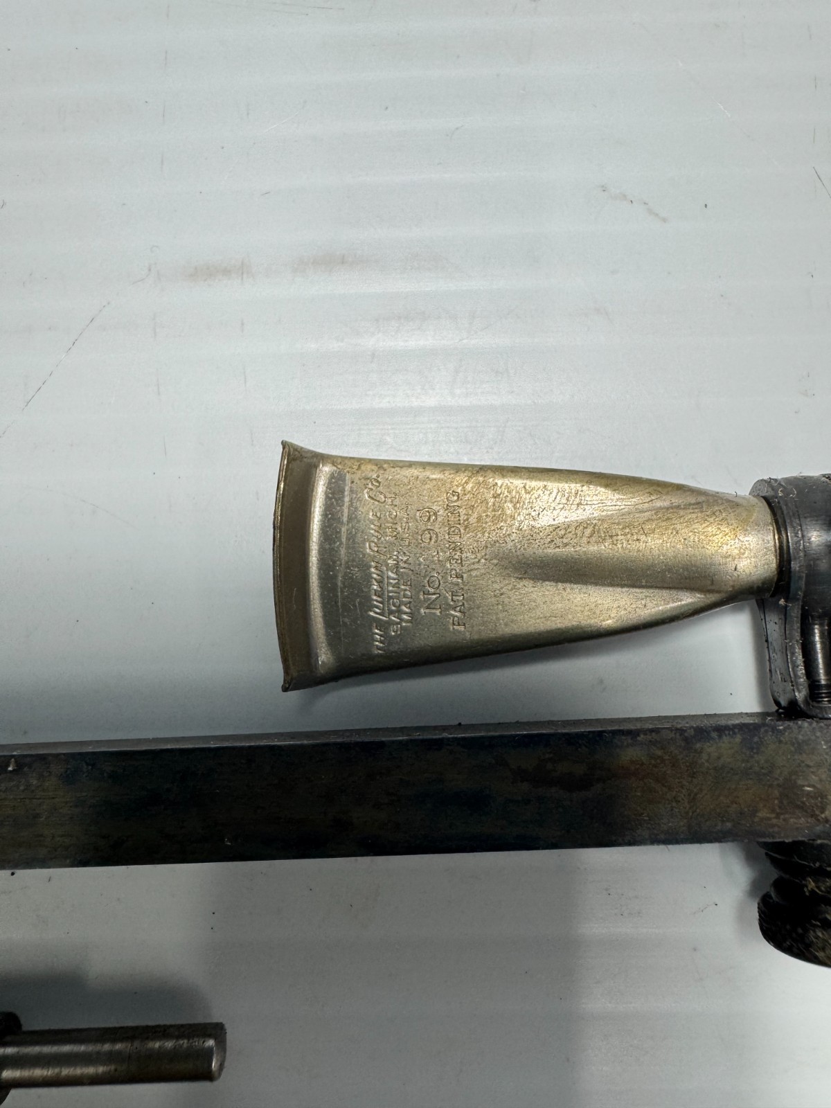 Lufkin No. 199 Test Indicator. Includes Arm Attachment.