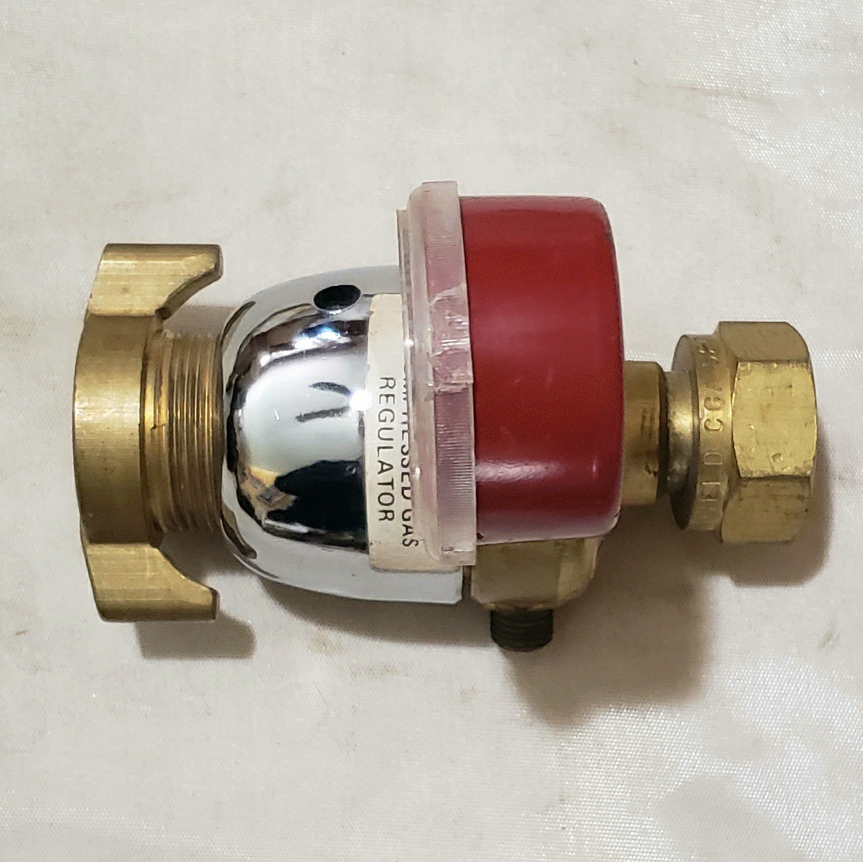 Uniweld R-RB Acetylene Regulator CGA-520 B Tank A Size Hose Fitting Plumber