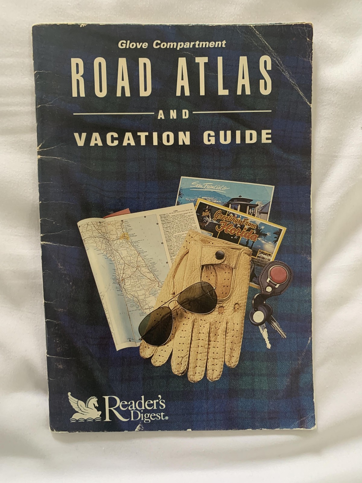 Vintage 1993 Reader's Digest Road Atlas Glove Compartment Vacation Guide USA