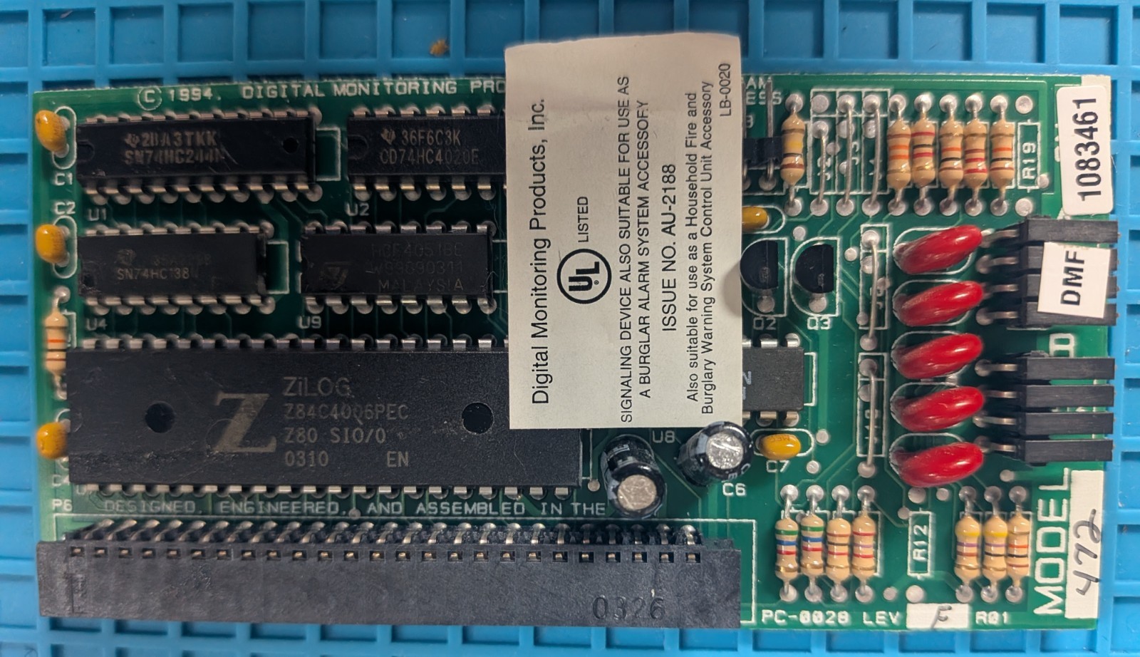 DMP 472 Inovonics 900 MHz Interface Card 900MHz XR500, XR2500F, XR200, XR200-485