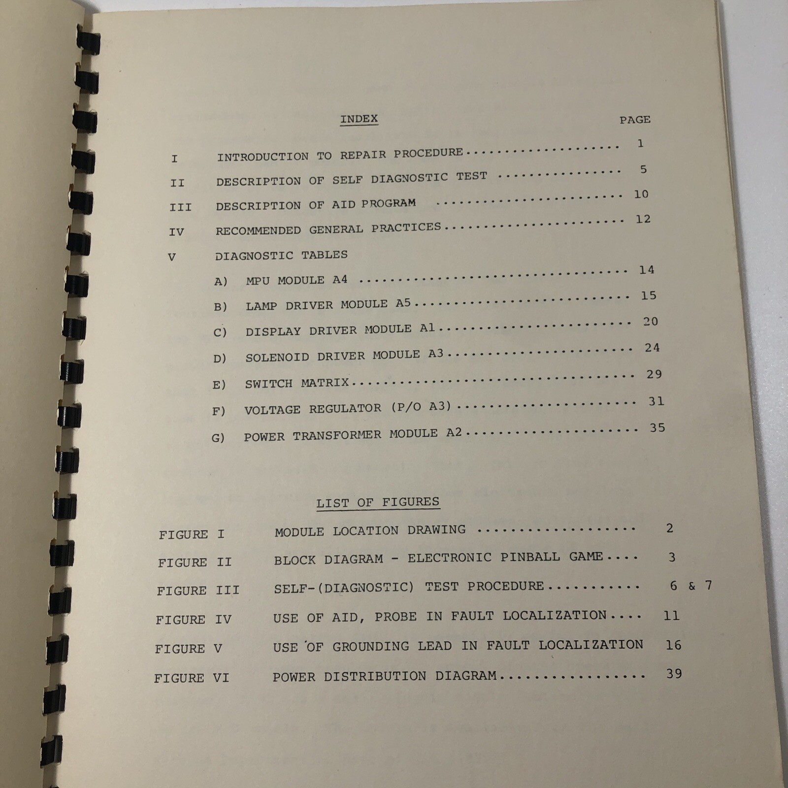 Bally Electronic Pinball Games Repair Procedures Module & Component Replacement