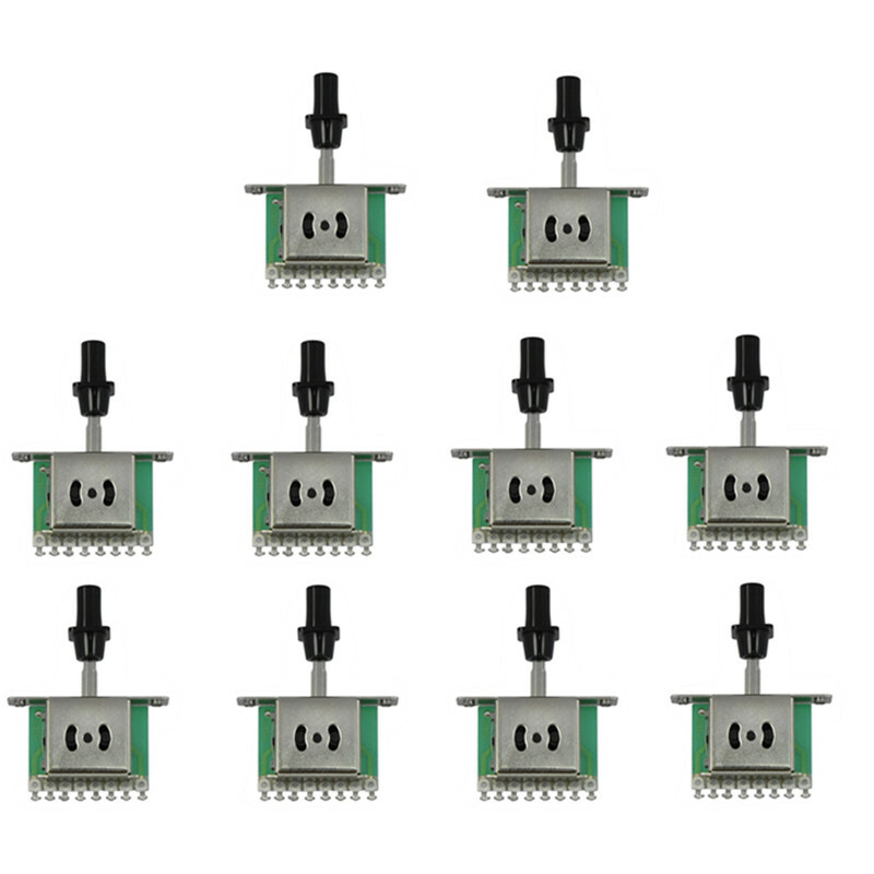 Pack 10pcs 3-Way Guitar Switches Pickup Selector Switch for TL Style Guitar